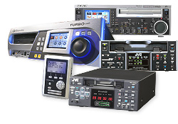 VTRs, disc recorders