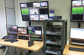 Iekārtu uzstādīšana JRTV apraides centrā - video arhīva materiālu ievade