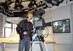 PBK - news studio (testing cameras)