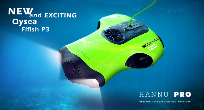 Qysea Fifish zemūdens filmēšanas robots