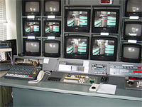 TV Dzintare on-air studio