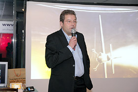 Riedel pārstāvis Christian Baumeister