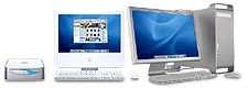 Mac mini, eMac, iMac, Power Mac