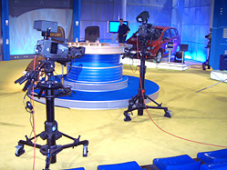 LNK TV studio - Grass Valley LDK 400 cameras