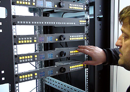 LNT automatizētās apraides sistēmas serveru telpa