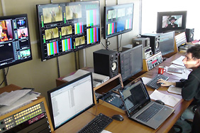 PBK play-out master control room