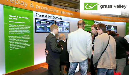 IBC 2013 Hannu Pro meets Grass Valley