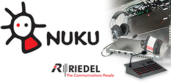 Riedel wireless intercom system for Nukutheater