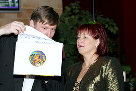 Evening participants get awarded